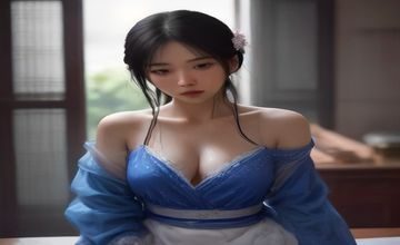 丝袜主题巨乳美女写真室内拍摄，暖光氛围，细节特写构图，展现精致的摄影质感